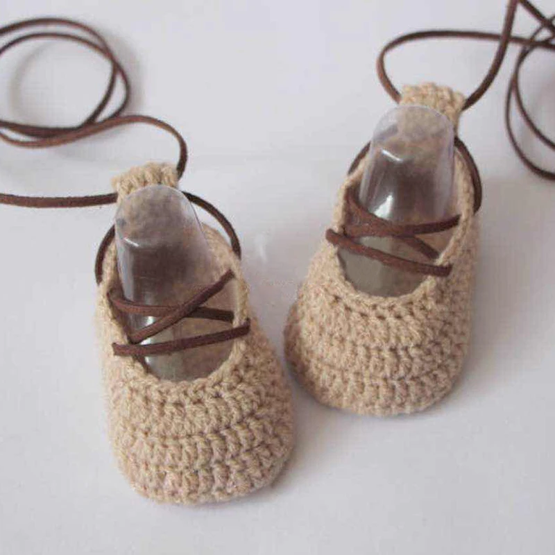 

'Baby wool shoes woven by hand Newborn BabydiyHandmade baby wool shoes baby woven shoes