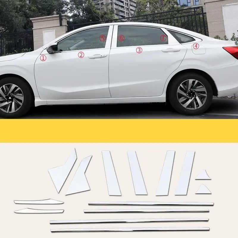 Автомобильная Модифицированная оконная решетка для кузова дверная ручка