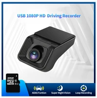 adas usb driving recorder car dvr dash cam full hd 1080p for android car radio autoradio navigation singledouble record sd card