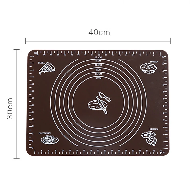Силиконовый коврик для замеса теста форма выпечки формы силиконовые с