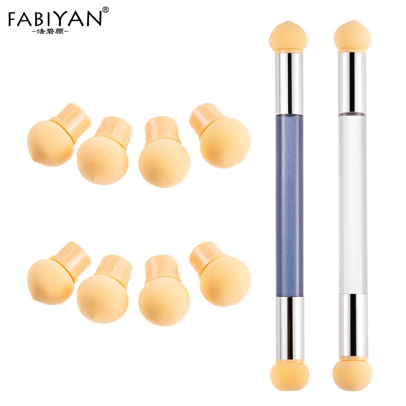 Замена губчатых головок для дизайна ногтей градиентная кисть ручка рисования