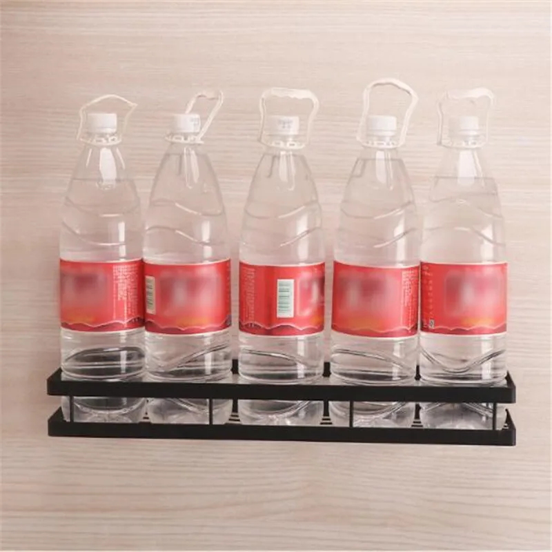 Кухня Органайзер настенный корзина висящая стойка для специй металлический