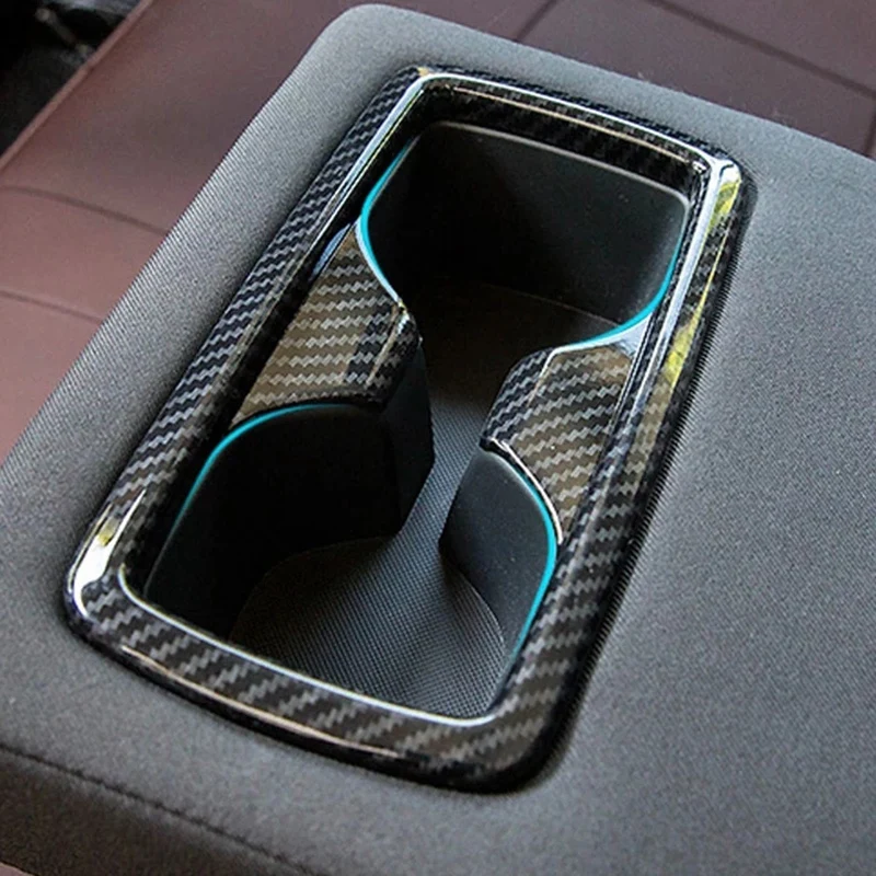 Украшение для заднего сиденья автомобиля из углеродного волокна Toyota Harrier Venza 2020