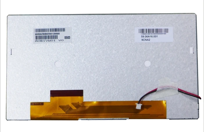 

6.1 Inch A061VW01 V0 C061VW01 V0 LCD Display Screen Panel Car Navigation DVD