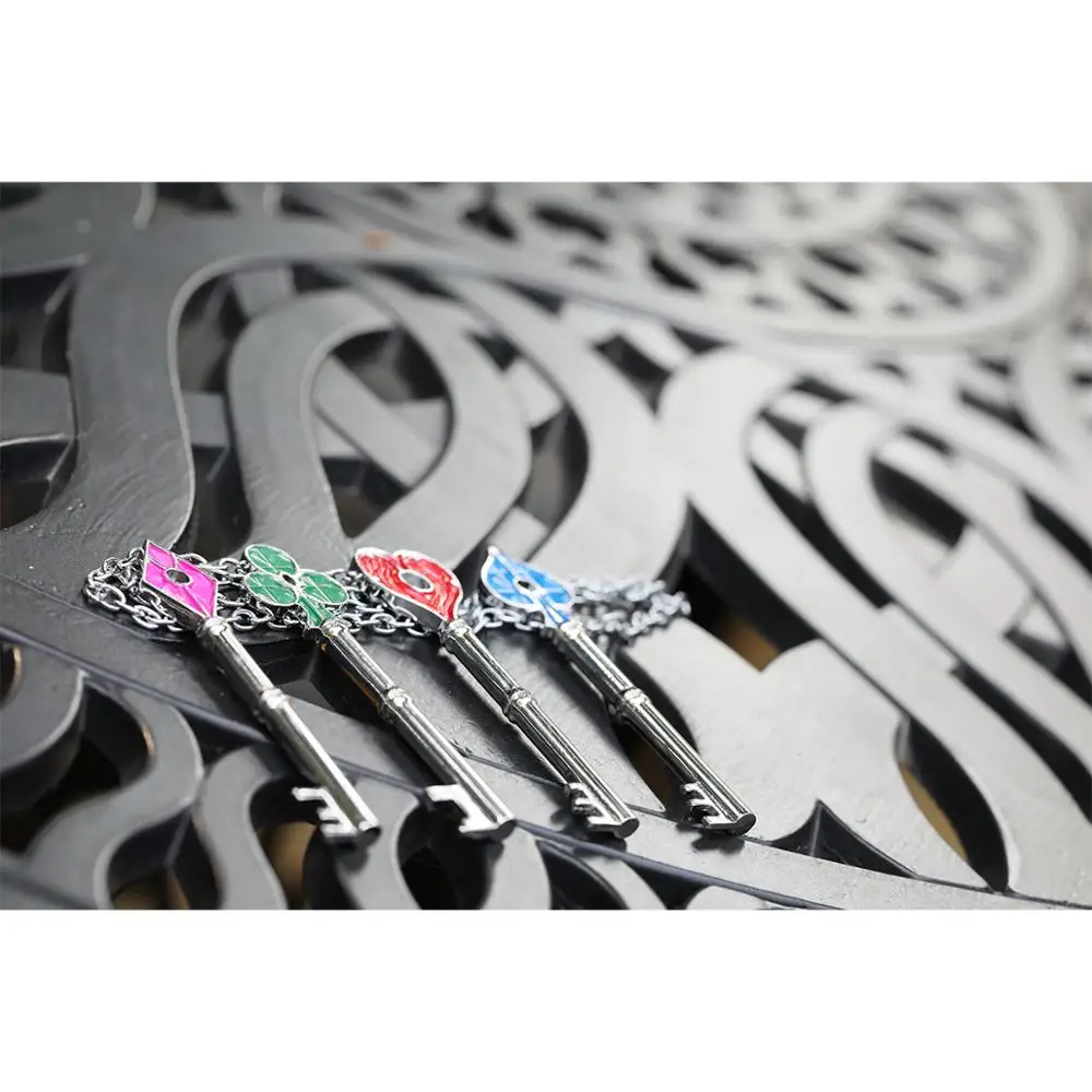 Набор ключей XCOSER Biohazard RE: 2 Remake RPD 4 шт. аксессуары для косплея подарок на Хэллоуин