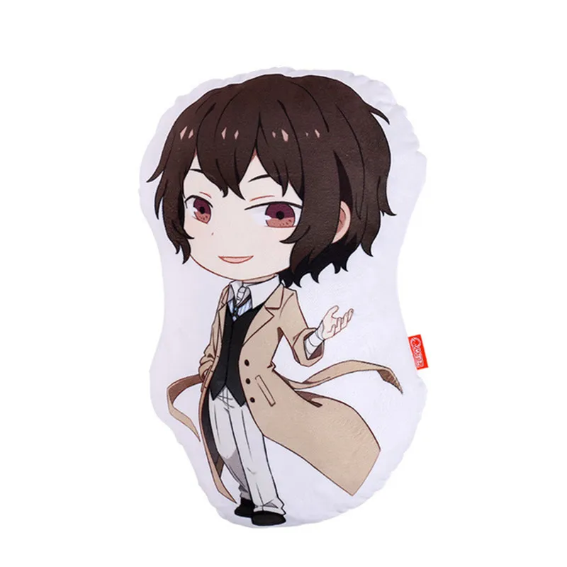 

Goods In Stock Bungo Stray Dogs Anime Figure Periphery Figure Pillow Dazai Osamu Series Anime Plush Figural Peripheral Gift Toy