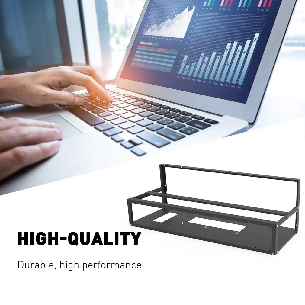 

Stackable Open Mining Rig Frame Mining ETH/ETC/ZEC Ether Accessories Tools For 6/8/12 GPU Crypto Coin Bitcoin Rack
