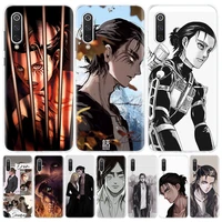 Hot Anime Attack Titan Eren For Xiaomi 11T Pro Lite 11i 12X 10T 10Lite Phone Case Ultra CC9 Housi