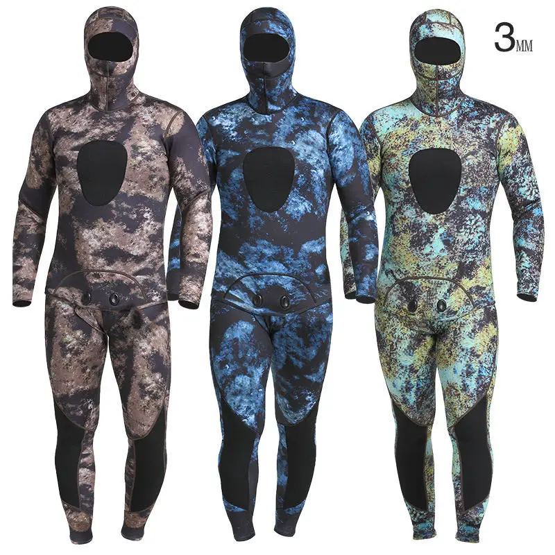 

Good Men Neoprene 3mm Swim Wetsuits Men's Diving Suit Split Scuba Snorkel Swimsuit Spearfishing Surfing Jumpsuit Equipment