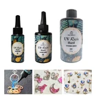 Ультрафиолетовый полимерный гель, отверждаемый Быстросохнущий нетоксичный прозрачный защищенный от солнечного света твердый JDH88