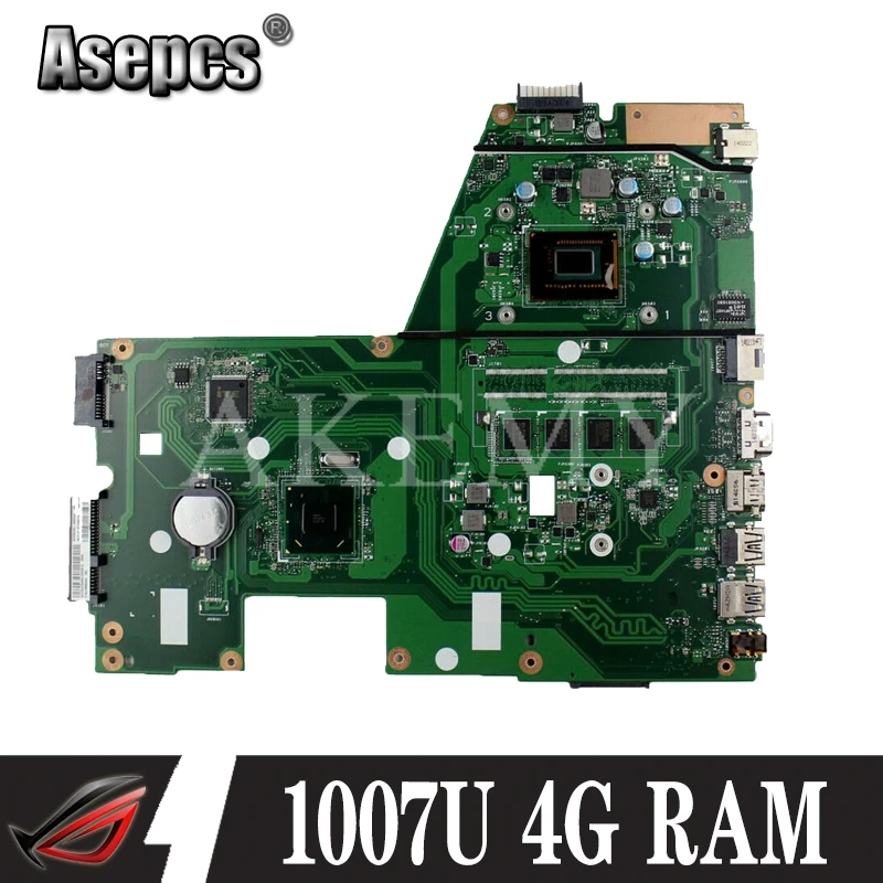 Asepcs X551CA ноутбука материнская плата For Asus X551CAP X551C X551 F551C F551CA тест оригинал