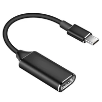 1pcs usb c to hdmi compatible adapter 4k 30hz cable type c hdmi compatible for macbook samsung huawei mate p20 pro usb c adapter