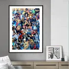 Легенды хип-хопа суперзвездный постер Biggie Smalls Wu-Tang Эминем рэп Художественная Картина на холсте настенная спальня домашний Декор Картина cuad