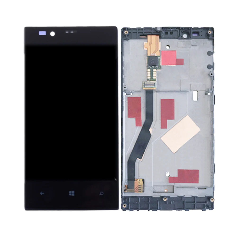 

4.3"ORIGINAL For NOKIA Lumia 720 LCD Touch Screen Digitizer Assembly For Nokia 720 Display with Frame Replacement RM-885 N720N
