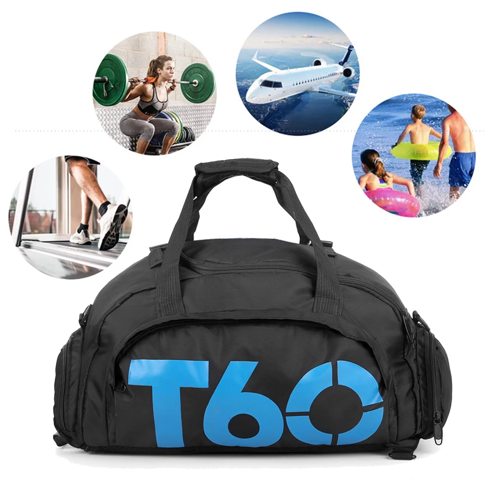 

Dry Water Wet Separation Men Fitness Bag Waterproof Gym Sport Women Bag Outdoor Fitness Portable Ultralight Yoga Sports Bag