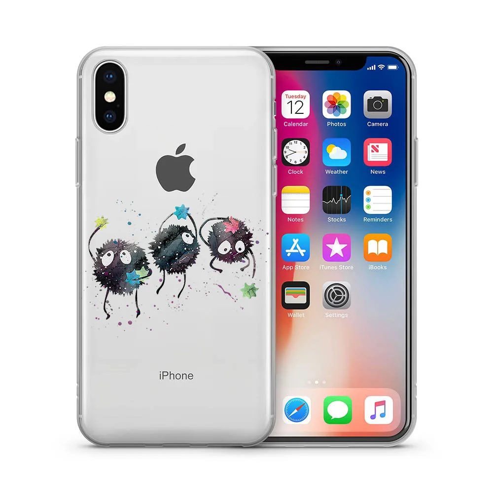 Силиконовый чехол для iPhone X 5S SE 6 6S 7 8 Plus XS 11 Pro Max XR | Мобильные телефоны и аксессуары