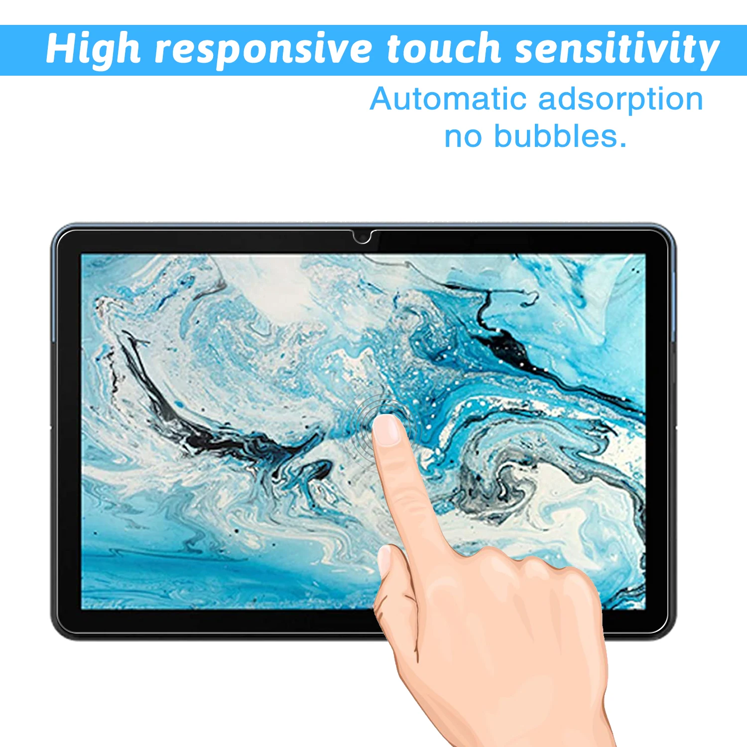 

for Lenovo Chromebook Duet Screen Protector, 9H Tempered Glass Film Screen Protector for Lenovo IdeaPad Duet Chromebook (10.1")