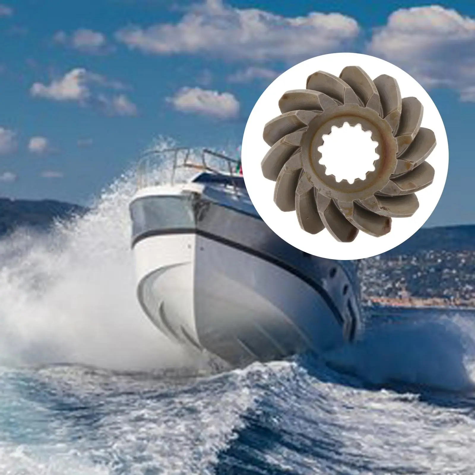 

Boat Pinion Gear 43-813694T Replacement fits for Mercury Outboard