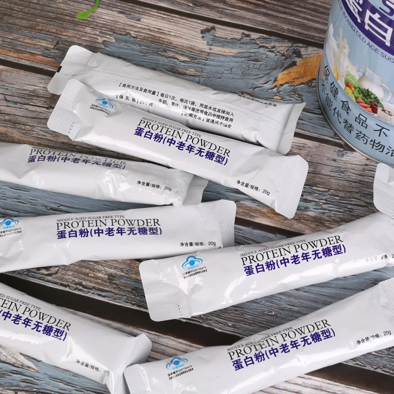 Протеиновый порошок без сахара для среднего и пожилого возраста 300 г