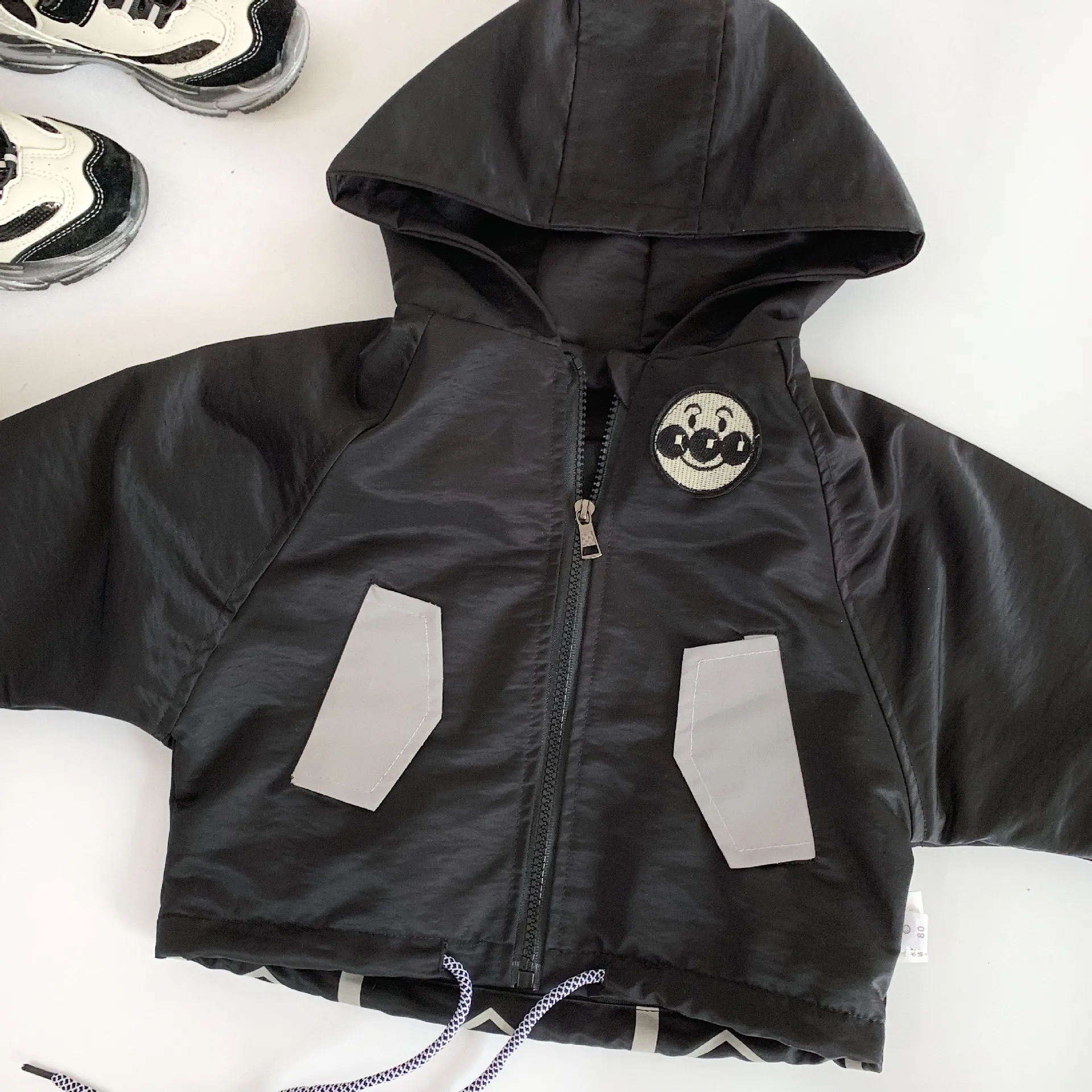 Children's Clothing Boys Sets 2019 Autumn Fashion New Kids Reflective Jackets Toddler Casual Hooded Coat+pants 2pcs | Детская одежда