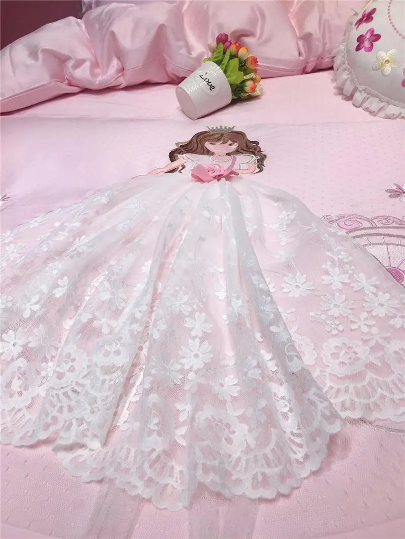 Роскошный элегантный комплект постельного белья из египетского хлопка с