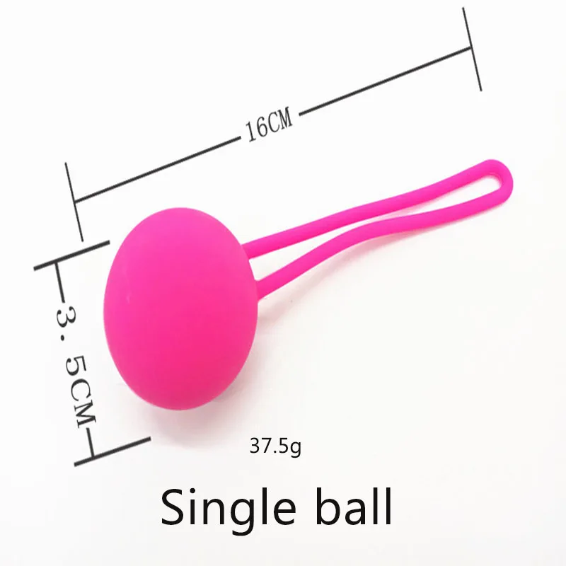 Безопасный Силиконовый Смарт Болл Kegel Ball Ben Wa Вагина Затянуть Тренажер