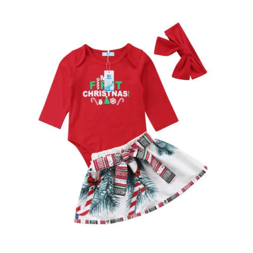 Emmababy одежда для малышей младенцев детей мальчиков и девочек Рождественская