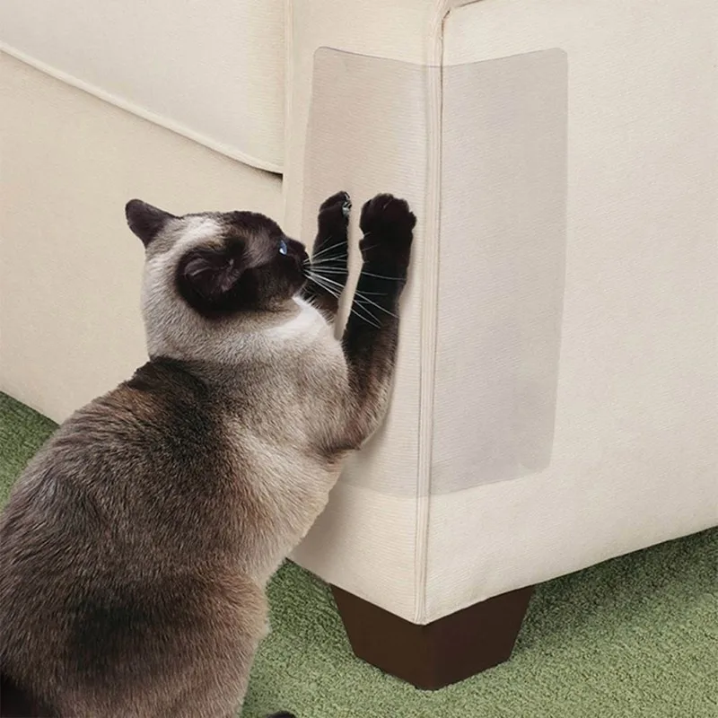 

Cat Supplies Sofa/Door/Floor Scratch Prevention Guard For Cat Anti-Scratch Tape Roll, Furniture Protector Clear Sticker