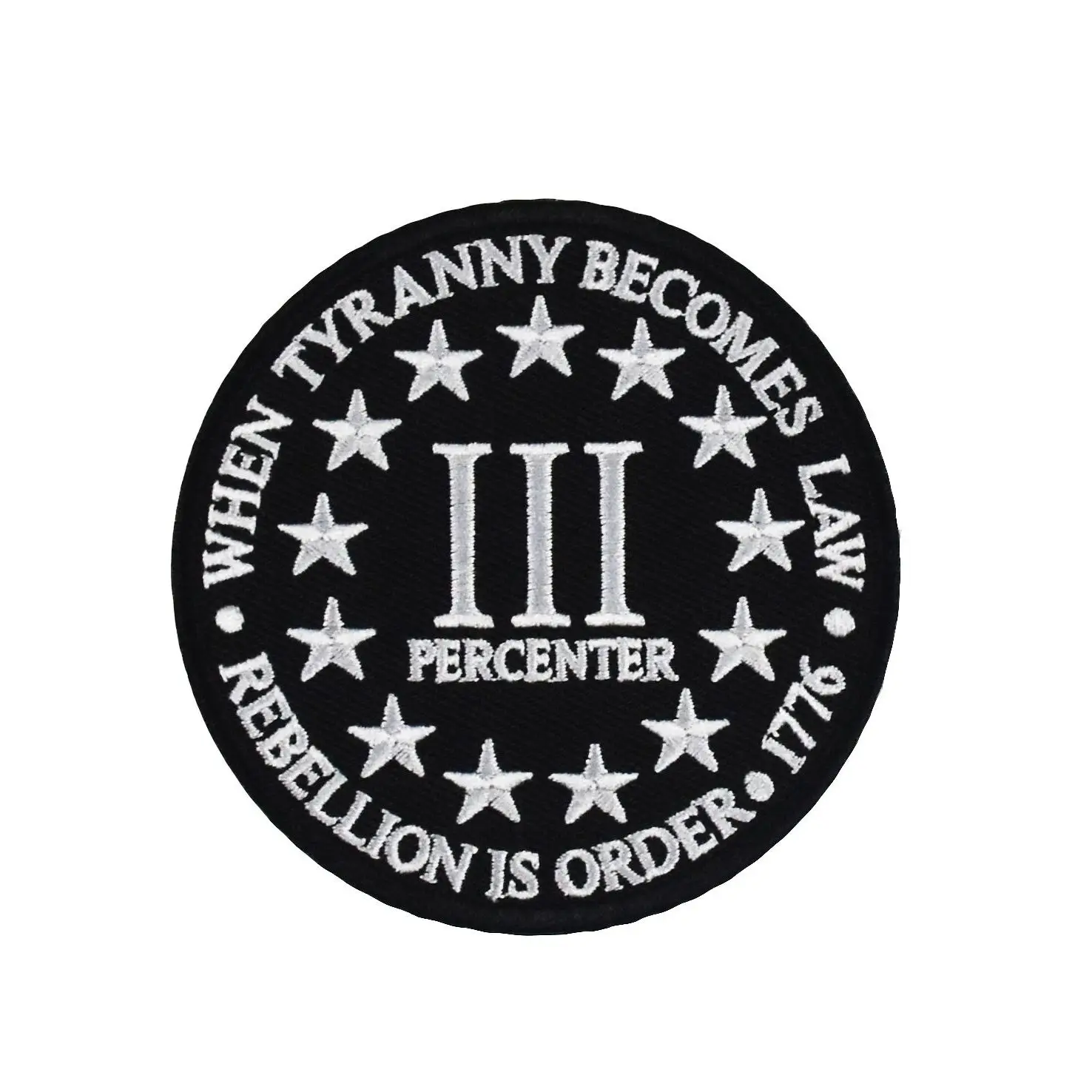 Патчи 3rd percenter 1776 патчи в стиле американской военной команды байкера панк