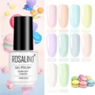Гель-лак ROSALIND для ногтей серии макарон, 7 мл