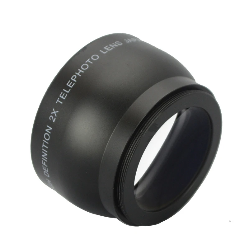 Retail 58mm 2X Telephoto Lens Tele Converter for Canon Nikon Sony Pentax 18-55mm | Camera Lenses