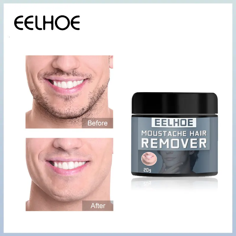 

EELHOE Depilatory Cream Man Hair Growth Inhibitor Armpit Beard Painless Depilatory Mild Non-Irritating Body Hair Remover Cream