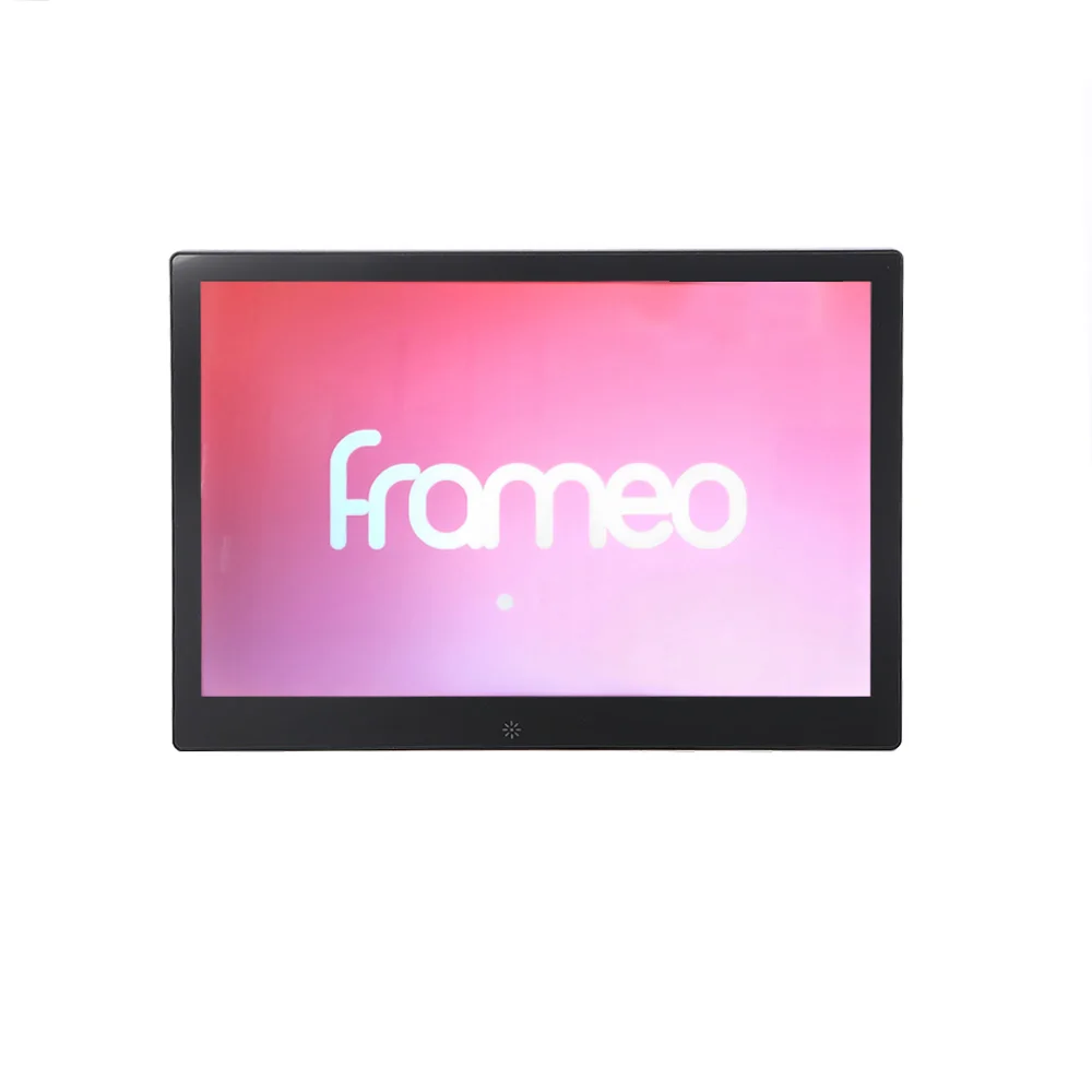 Frameo app send photos remotely touch screen cloud vertical horizontal display 12 inch WIFI digital photo frame
