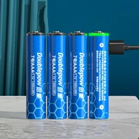 original 1 5v aaa rechargeable battery 1000mwh usb rechargeable lithium battery fast charging via micro usb cable