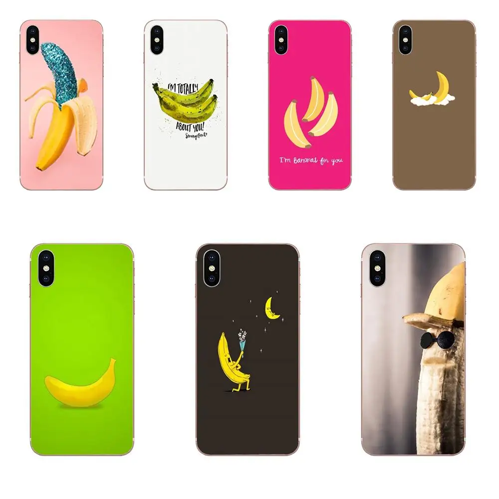 ТПУ аксессуары Чехлы комиксы принтом в виде бананов забавная футболка для Huawei Honor