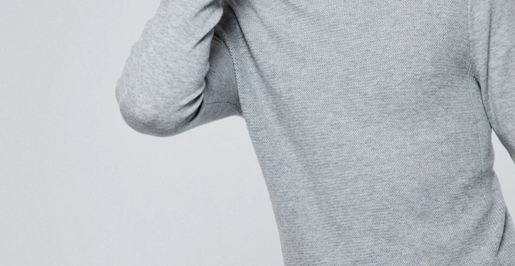 JackJones Мужской умный Повседневный свитер с длинными рукавами и высоким воротником 219324520