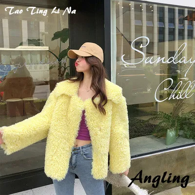 Женское пальто из искусственного меха высокого качества модель C8 2020