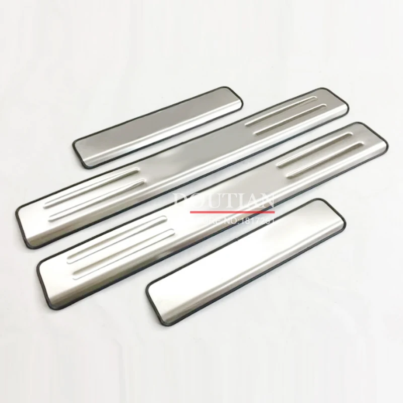 

High quality Stainless Steel Door Sill Scuff Plate Welcome Pedal For Peugeot 508 Car Accessories Car-Styling