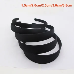 10 шт., обручи для волос, 1,5 см, 2,0 см, 2,5 см, 3 см