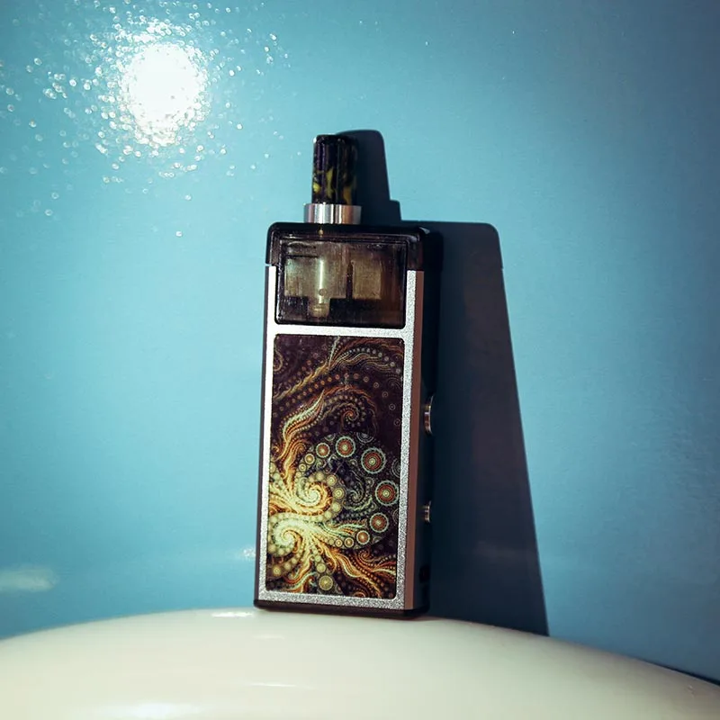 gun and RBA coil Pod vape Smoant Pasito Pod Kit 1100 мАч встроенный аккумулятор и 3 мл распылитель электронная сигарета vape Kit vs Orion DNA GO Pod Kit - Цвет: gun and RBA coil