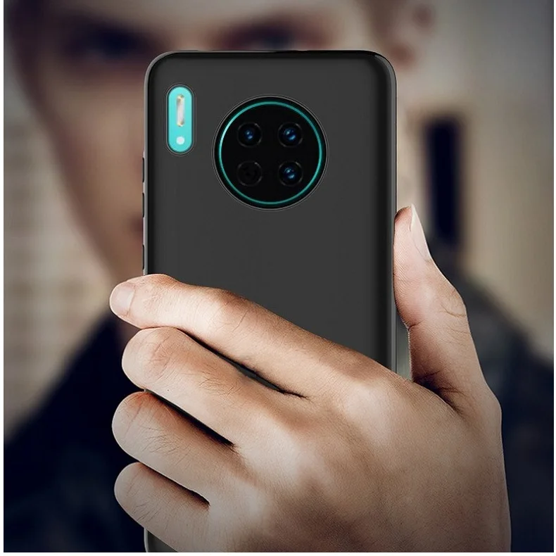 Магнитный автомобильный чехол-держатель для huawei mate 30/mate 30 pro, ТПУ силиконовый Магнитный чехол для huawei P30 Lite и металлическая пластина