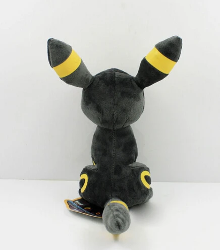 

10pcs/lot 18cm Anime Sitting Umbreon Black Luma Soft Plush Doll Fan Toy