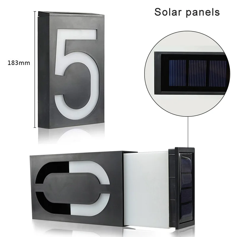 Настенное крепление на солнечной батарее 6 светодиодных лампочек освещение