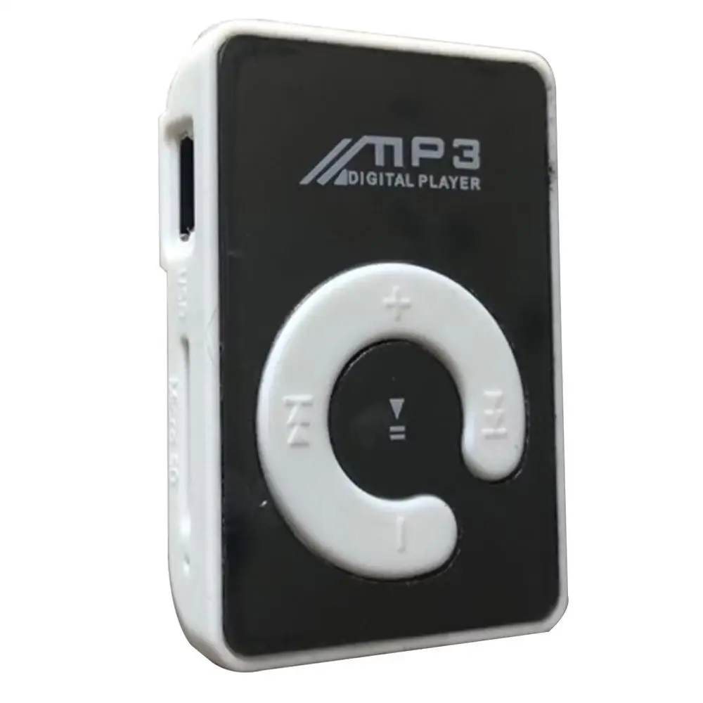 USB Metal Mini Clip Mp3 Player Sport Portable Music Digital TF/SD Card Slot Player Mp 3 Player Card Running Dropshipping