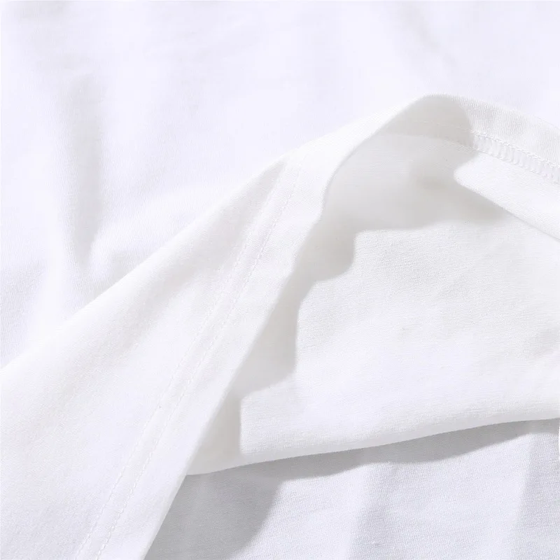 

Customized Products White T Shirt with Short Sleeve Men Clothing O-Neck T Shirts Cotton Oversized Anime Shirt Harajuku Clothing