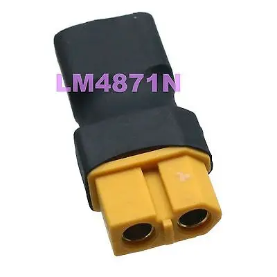 DHL/EMS 50 лотов нет соединительный кабель XT60 female Женский к T Plug (стиль Дина) адаптер