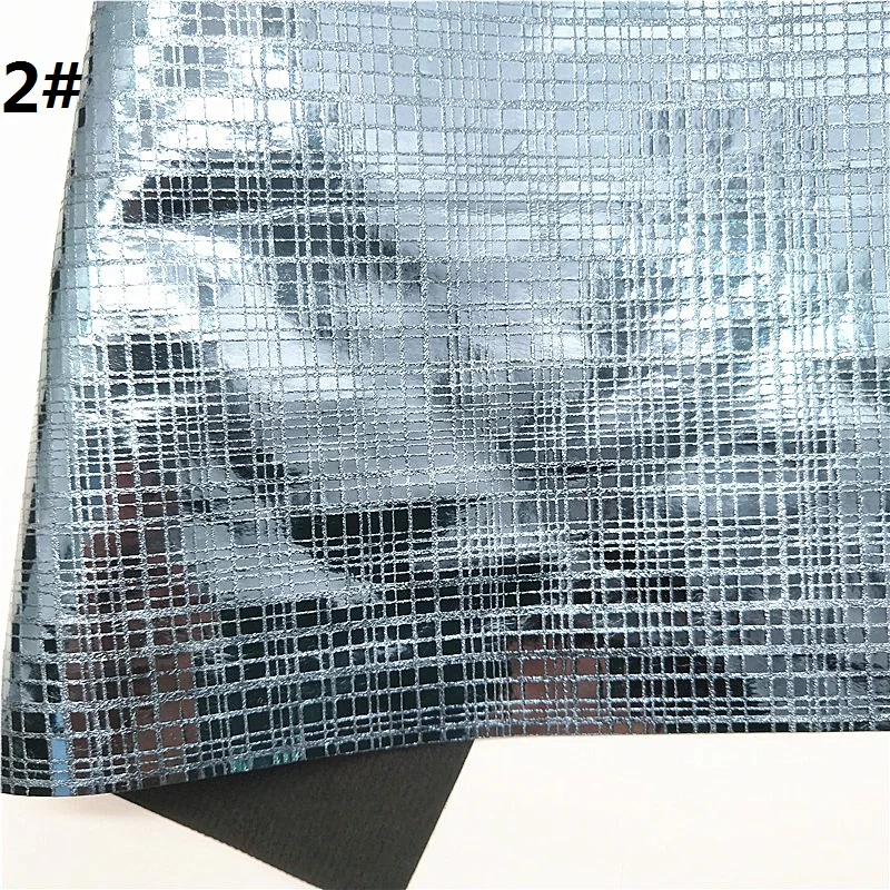 2 1 шт. 21X29 см металлическая искусственная кожа ткань, искусственная кожа листы, искусственная кожа для изготовления бантов LEOsyntheticoDIY T296 - Цвет: 2