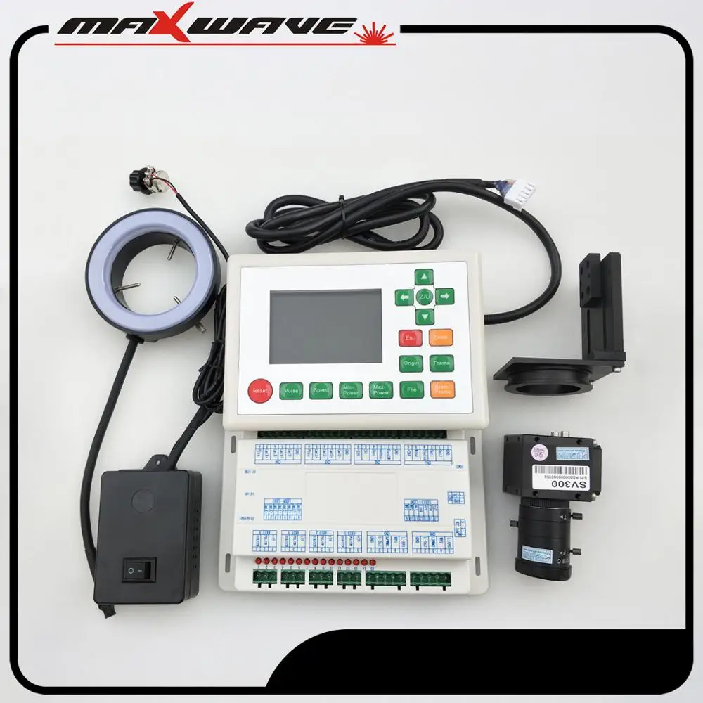 Визуальный Лазерный контроллер Co2 Maxwave Ruida RDV6442G CCD для лазерного резака