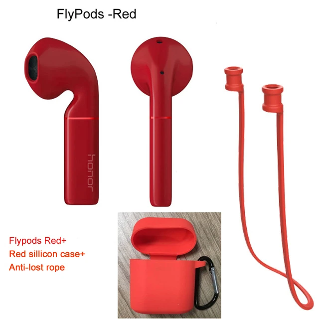 FlyPods Red n R-L HUAWEI honor FlyPods Pro Bluetooth наушники с шумоподавлением вызова водонепроницаемый Handfree микрофон модная гарнитура - Цвет: FlyPods Red n R-L