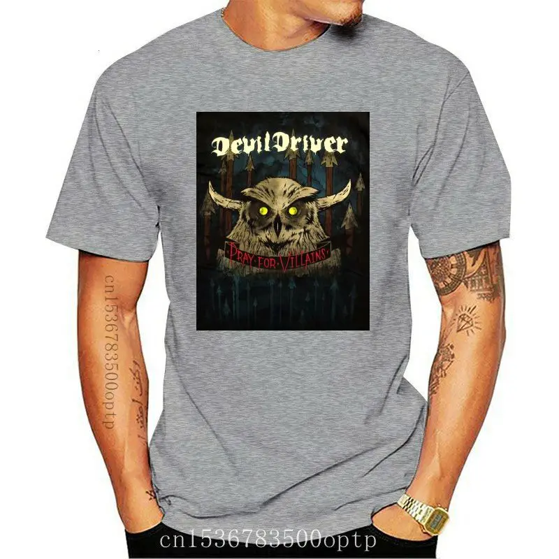 

Devildriver Owl Black T Shirt New Official Band Music Devil Driver Adult 016208